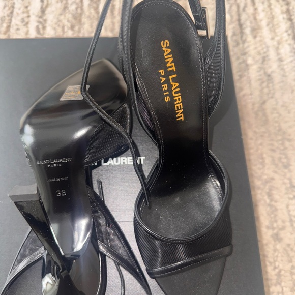 Saint Laurent Black Heels Timeless Elegance - Picture 2 of 5